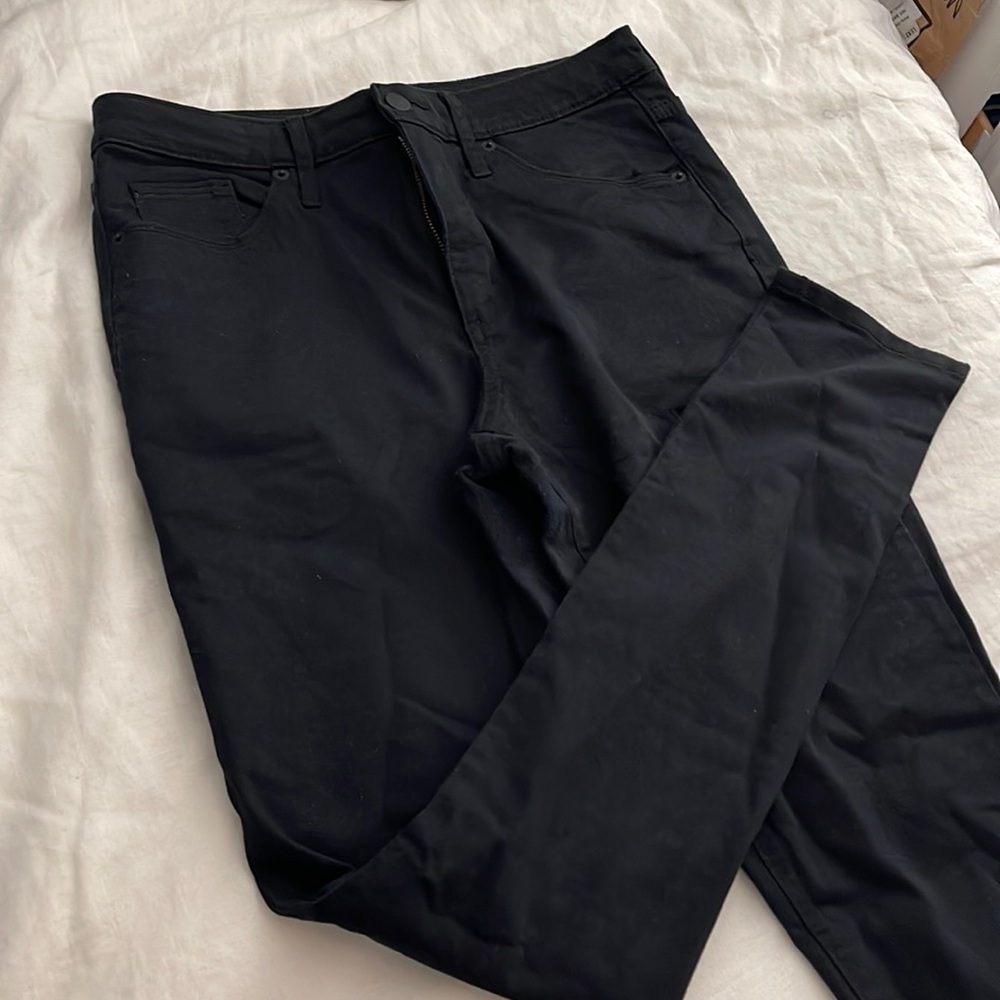 Black high waisted skinny jeans